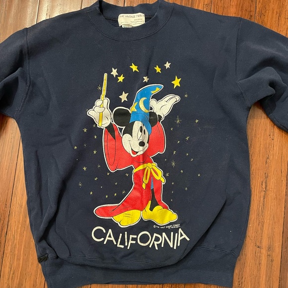Vintage Mickey Mouse Sweatshirt - Picture 2 of 4